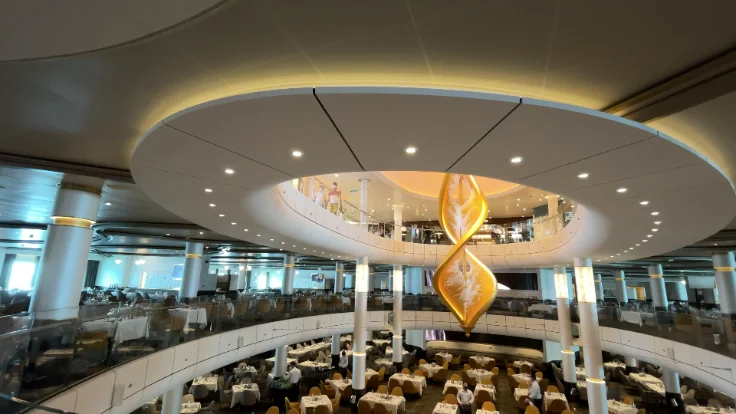 A frame from the cruise